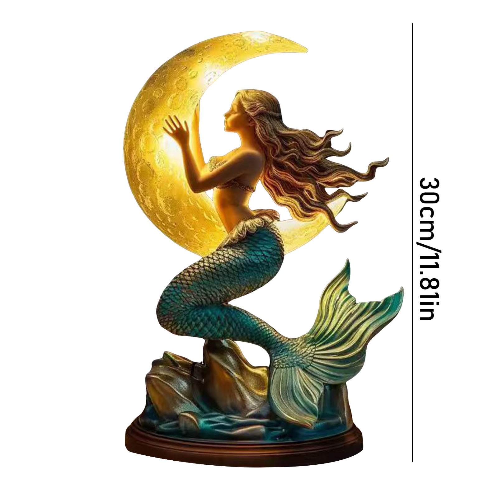 Cute Table Lamp 3D Resin Reading Lamp for Bedroom Livingroom Nightstand, Night Light for Home Decor, Birthdays Gifts for Mom Wife Girlfriend Friend