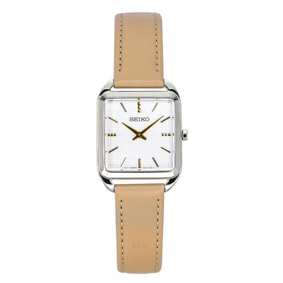Seiko Essentials Women's Pink Dial Quartz Watch SWR089