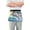 Beautiful Dolphins Jumped Over Waves, variant on Cute Llama with Summer Sun Server Apron with 3 Pockets Waterproof Waitress Waist Short Apron for Man Woman 12 Inches