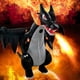 thumbnail image 2 of Disfraz de dragón de fuego inflable para cosplay para adultos, mascota, fiesta de juegos de rol, ropa de dinosaurios, Navidad y Halloween, 2 of 5