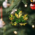 thumbnail image 4 of YardChic Autumn Maple Acrylic Sunlight Catcher, Artistic Hanging Fall Leaves, Multiple Styles Available, Decorative Fall Tree Ornaments for Window Panes, Walls, Home Display, Fall Tree Decorations, 4 of 4