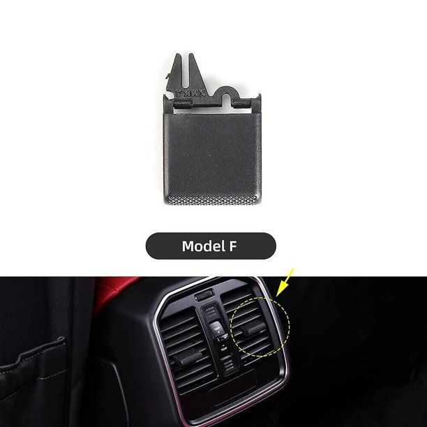 Car Front Rear A/C Air Vent Outlet Tab Clip Repair Kit Air Conditioning Vent Outlet Paddle Clip For Porsche Macan 2018-2023~9602