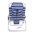 thumbnail image 6 of Big Jumbo 500 lbs XL Wide Heavy Duty Beach Chair for Big & Tall Adults, Aluminum Tubing - 4 Reclining Positions, 6 of 9