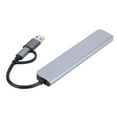 thumbnail image 3 of Type-C USB 3.0 Hub Portable Mini USB Hub High Speed Transmission for PC Computer, 3 of 9