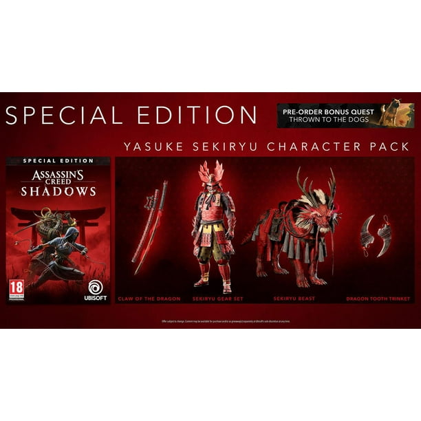 ASSASSIN'S CREED SHADOWS:SPECIAL EDITION (PS5) AVAILABLE
