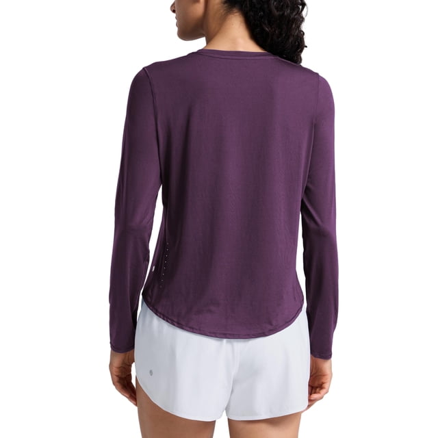 Remera CRZ YOGA de Manga Larga Ligera para Mujer XL
