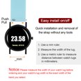 thumbnail image 5 of Uxcell Silicone Watch Band Quick Release Soft Rubber Watch Strap Blue/Silver 12mm, 5 of 7