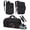 Black, variant on Gym Bag for Men, 45L Sports Travel Duffel Bag with Shoe & Laptop Compartment, Gym Workout Backpack Carry On Weekender Bag Overnight Backpack for Travel, Black