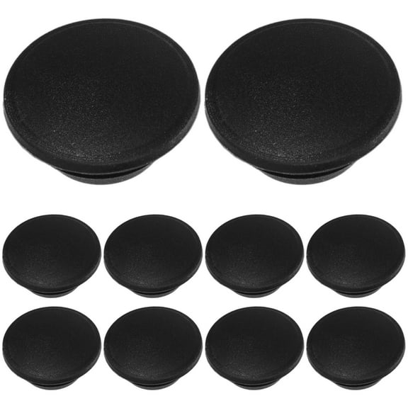 10 Pcs Furniture Hole Plug Screw Covers Caps Screw Hole Plugs for Table Flexible Stopper Plugs Screw Cap Covers