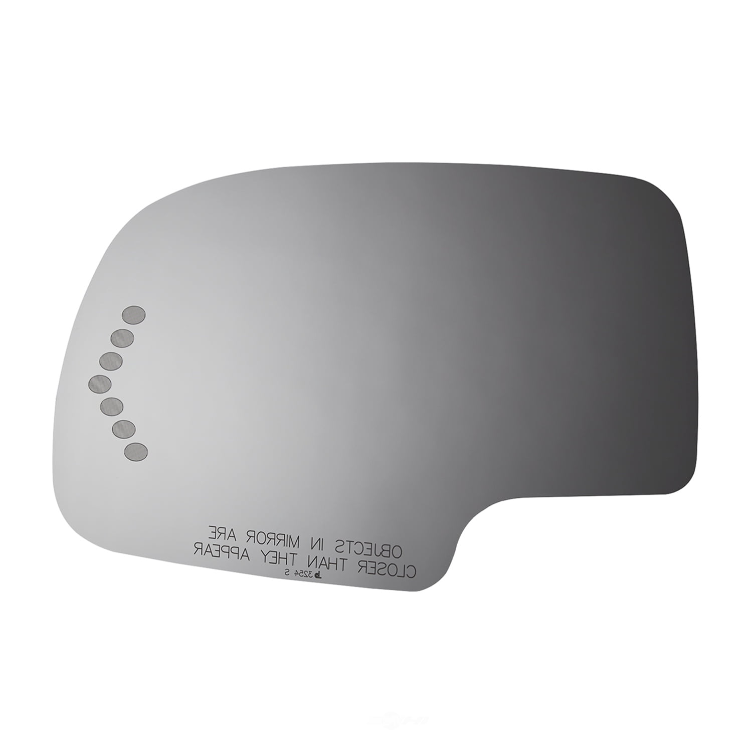 Burco Side View Mirror Replacement Glass - Clear Glass - 3254S
