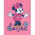 thumbnail image 4 of Disney Minnie Mouse T-Shirt and French Terry Shorts Outfit Set Newborn to Infant, 4 of 4