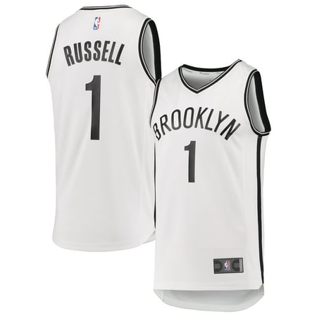 - D'Angelo Russell Brooklyn Nets Fanatics Branded Fast Break Replica Jersey White - Association Edition