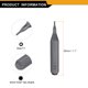 thumbnail image 2 of Uxcell 3 piezas de punta de destornillador Torx T1 5/32" Hex Magnético Estrella de 6 Puntos Cabeza de Acero S2, 2 of 6