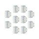 thumbnail image 3 of 10 piezas de cubierta de anzuelo de pesca, tapa de seguridad, soporte de anzuelo portátil, fácil de usar Blanco S, 3 of 9