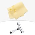 thumbnail image 3 of Cheese Slicer Cheese Wire Cheese Slicer Heavy Duty Mozzarella Gadgets Stainless Steel Tools Adjustable Thickness Cheese Cutter Grater glossy, 3 of 8