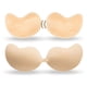 thumbnail image 4 of Sujetador de mango de silicona sin aro, ropa interior invisible, sin tirantes, parche para el pecho, fino, transpirable, push up, mango, hebilla frontal, parche para el pecho, 4 of 5