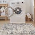 thumbnail image 6 of UERMEI 3'x5' Area Rugs for Entryway, Washable Non-slip Soft Indoor Door Mats, Modern Abstract Throw Rug for Bedroom Laundry Room Carpet, Brownish Pink, 6 of 9