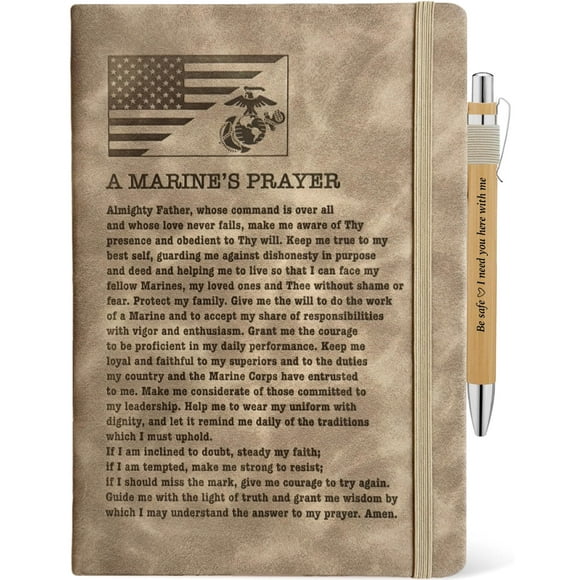 Cuaderno Marine Prayer Journal A5 200 páginas con bolígrafo - ZomeFinkiu