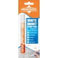 thumbnail image 1 of Marcador para juntas Groutastic blanco impermeable para reparar azulejos, 1 of 8
