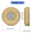 thumbnail image 5 of Quality Soundproofs Earpads for H8i H8 Headphones Easy Maintenance Ear Pad, 5 of 15