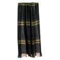 thumbnail image 4 of HomeStock Handmade Home Transitional Design 52" x 67" Woven Handloom Throw Blanket, Cozy Throw Blanket for All Living Spaces-Color:Black And Yellow, 4 of 10