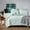 Mint Green, variant on GFQ-3 Piece Floral Embossed Quilted Bedspread Set, Soft Microfiber Coverlet, Queen Size, Mint Green