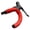Red, variant on Yammee Bicycles Handle Cover Handlebar Grip Bikes Handlebar Grip Bicycles Shock Absorbing Nonslip Mountain Bike Handlebar Grip