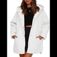 thumbnail image 1 of Chaqueta Larga con Capucha y Acolchado de Rombos para Mujer, Abrigo de Invierno de Moda, Holgado y de Gran Tamaño, Chaquetas Cálidas de Larga. S, 1 of 7