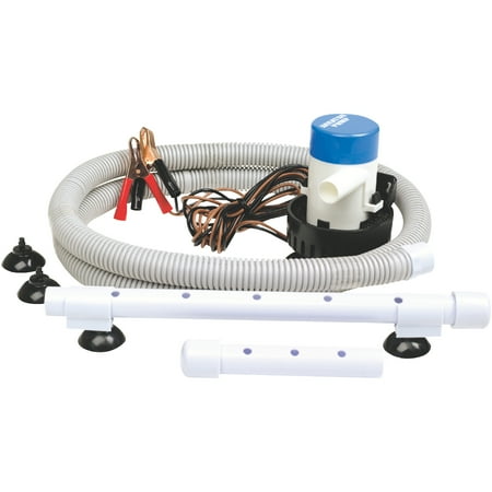 360 Gph Pump - Seachoice 12V Aeration/Pump System 360 GPH with 3/4