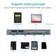 thumbnail image 3 of 6 en 1 Tipo-C USB CFexpress Tipo A/CF/XD/MS/SD/TF Lector tarjetas USB3.2 Gen2 10Gbs, 3 of 4