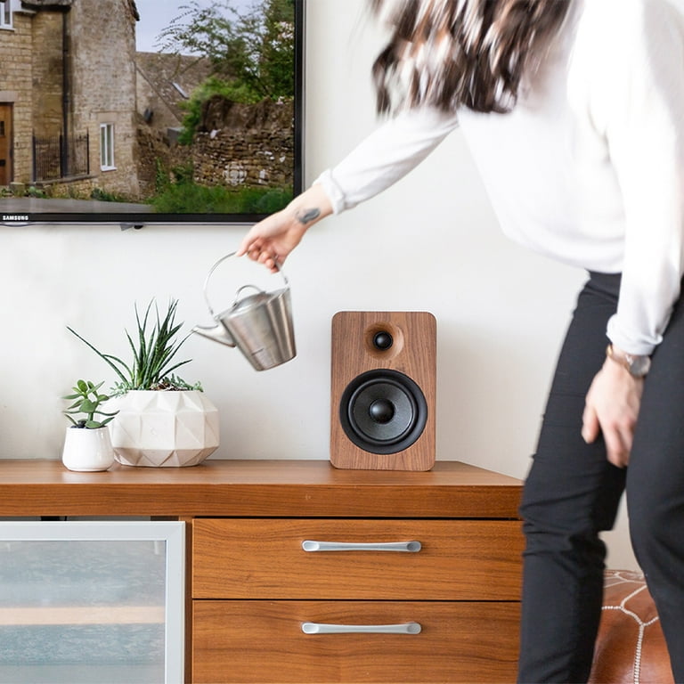 Kanto YU6 Powered Bookshelf Speakers with Built-In Bluetooth