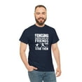 thumbnail image 5 of Fencing Make New Friends And Stab Them Shirt, Funny Fencing Gift - ID: 983, 5 of 7