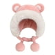 thumbnail image 5 of Gorro de invierno con orejeras, moderno gorro con orejeras, grueso y protector para los oídos. Rosa, 5 of 7