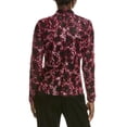 thumbnail image 2 of BCBGMAXAZRIA womens  Sequin Turtleneck Pullover, s, Red, 2 of 3