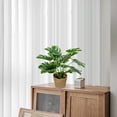 thumbnail image 4 of Faux Monstera Plant, Ongmies 13'' Plant Artificial Monstera Plant Faux Plants Indoor for Living Room Porch Balcony Garden Decor, Artificial Monstera Faux Plant, 4 of 8