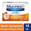 Mucinex D Expectorant and Nasal Decongestant Tablets, 18 Count