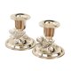 thumbnail image 4 of 2 candelabros elegantes, candelabros decorativos cónicos, centro de mesa para chimenea, dormitorio, festival Plata, 4 of 9
