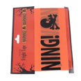 thumbnail image 2 of 3 Pack Halloween Caution Tape 6 Meter Each 8cm Width Adjustable Length Skull Pattern Bright Orange Halloween Props for Party, 2 of 3