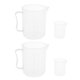 thumbnail image 1 of Tazas medidoras de 4 piezas Yuyangstore apilables para hornear con medición para reptiles, 1 of 8