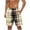 Khaki, variant on WAENQINLA Mens Swim Trunks Big and Tall Quick Dry Mens Board Shorts 7 Inches Elastic Waist Drawstring Bathing Suits with Pocket