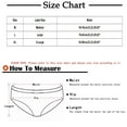 thumbnail image 3 of Sakmal Butt Lifting Women's Underwear Briefs Panties Black No Show Ladies Panties XL, 3 of 5