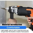thumbnail image 4 of Pop Rivet Gun Adapter Kit, Rivet Drill Attachment with 4 Rivets Heads 2.4mm/3.2mm/4.0mm/4.8mm, Cordless Electric Drill Riveter Insert Nut Tool, Cordless Rivet Gun Power Drill Adaptor Kit, 4 of 6