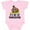 AD-Pink, variant on First Thanksgiving Pilgrim Turkey Boys or Girls Baby Bodysuit