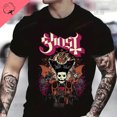 thumbnail image 3 of Camisetas divertidas de Ghost BC Heavy Rock Band para hombres y mujeres, camisetas informales de algodón de manga corta con cuello redondo, ropa de calle de moda para hombres, 3 of 5