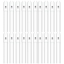 (case of 20) GE 35773 Type A  Plug and Play LED Tube LED18ET8/G/4/865, replacement for T8 Fluorescent, 48 inch tube, 6500K, 2300 lumens, 18 watts
