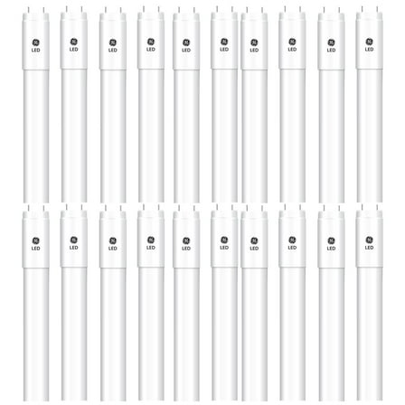 (case of 20) GE Lighting 39494 LED Tube Light Bulb, T8, Non-Dimmable,  Type B Ballast Bypass, 14-Watts, 1750 lumens, 3500K 4-Ft LED upgrade for T8 Fluorescent lamp