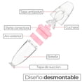thumbnail image 3 of Cuchara Alimentadora Dispensador de Papillas Silicona Rosa para Bebés, 3 of 9