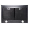 thumbnail image 5 of AKDY 30" Black Painted Stainless Steel Wall Mount Range Hood Touch Panel Mesh Filters Kitchen Vent, 5 of 13
