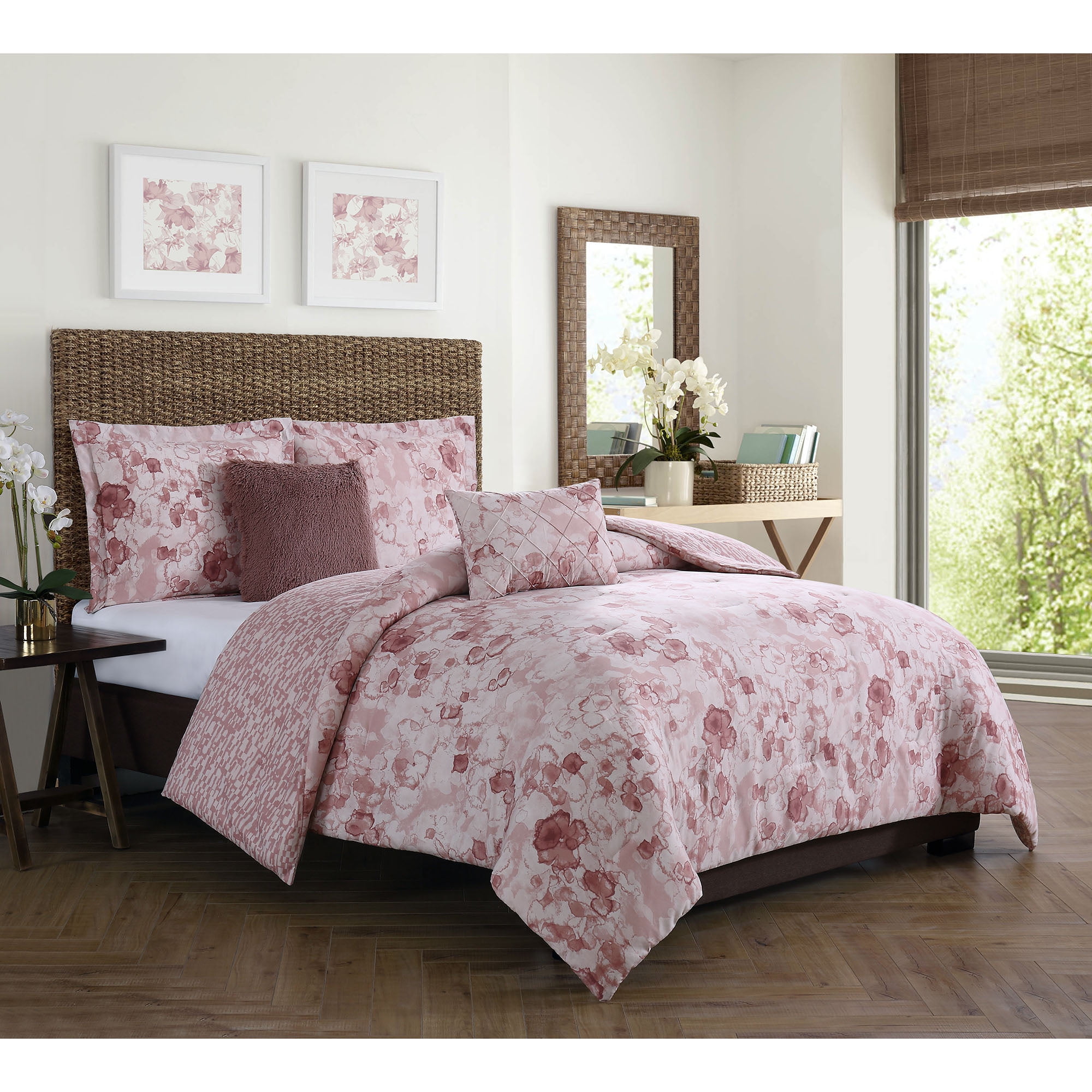 Boho Living Moonlight 5Piece Reversible Comforter Set