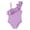 a-12Purple12, variant on Girls Kids One Shoulder Ruffle Bow Solid Color One Piece Swimsuit Single Thin Strap Slim Fit Beach Pool Outdoor Bathing Suit For Child Trendy Swimwear 5-6 Years